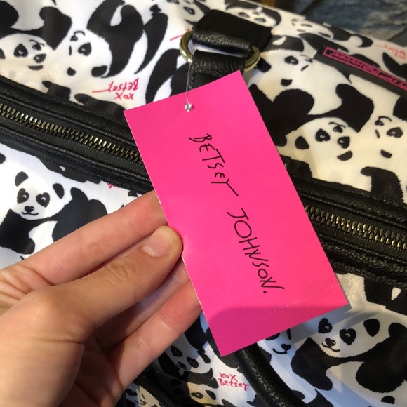 Panda print bag! NEVER USED - Picture 2 of 5
